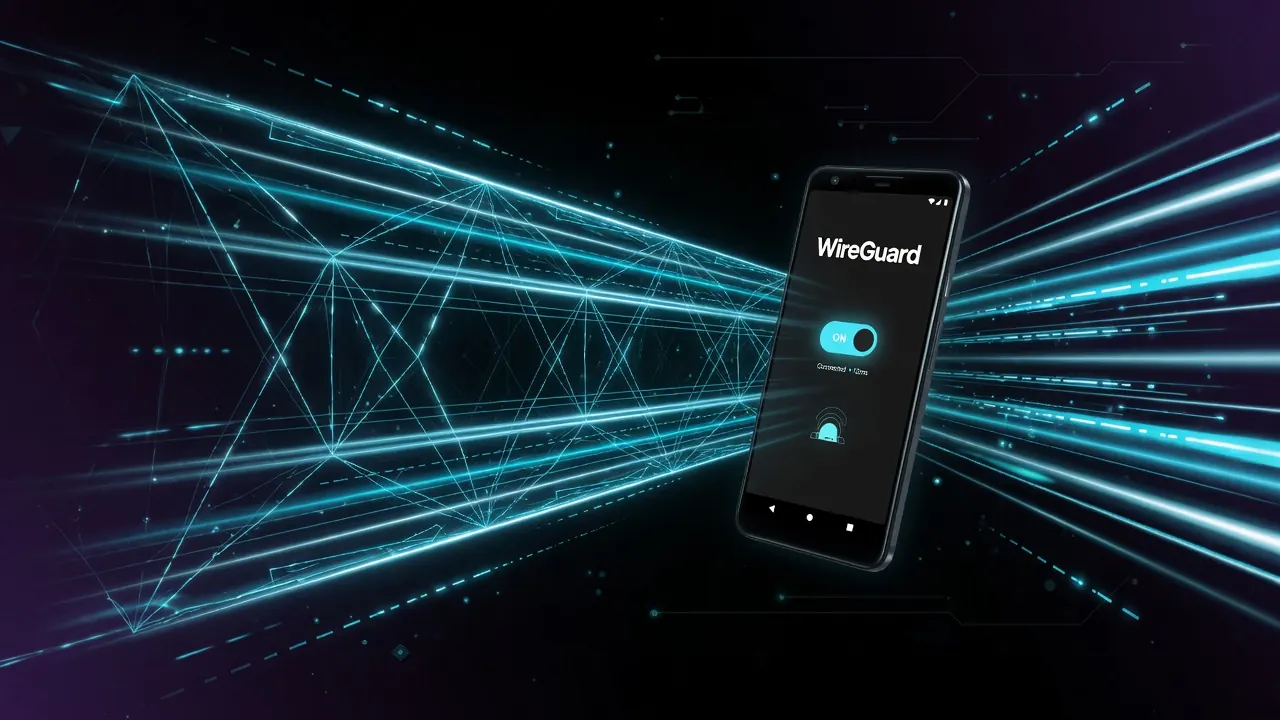 آموزش اتصال WireGuard روی اندروید با اپ رسمی WireGuard