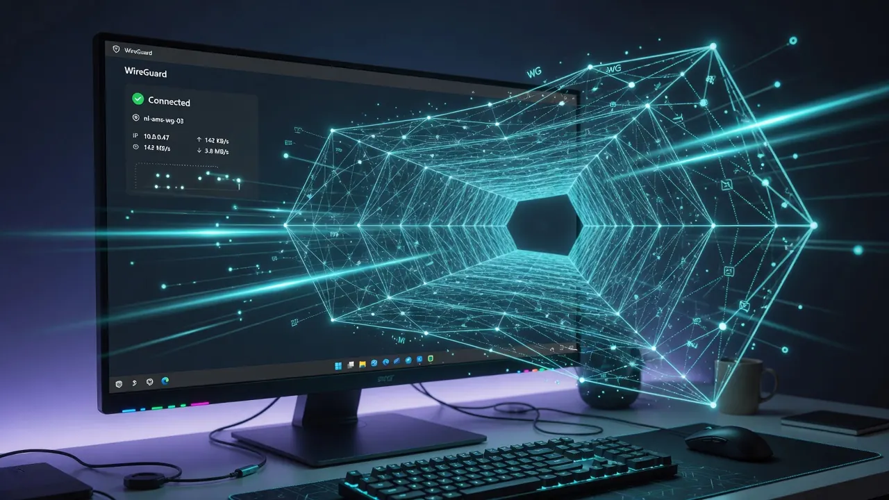 آموزش اتصال WireGuard روی ویندوز با اپ رسمی WireGuard