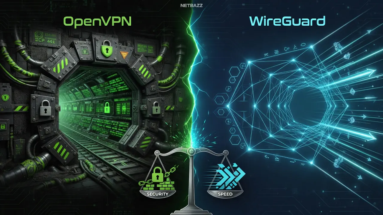 تفاوت OpenVPN و WireGuard؛ کدام پروتکل برای اتصال شما بهتر است؟